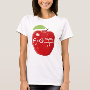 Lehrer für Wissenschafts-Isaac- Newtongesetz von T-Shirt