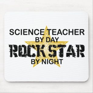 Lehrer für Wissenschafts-Rockstar bis zum Nacht Mousepad