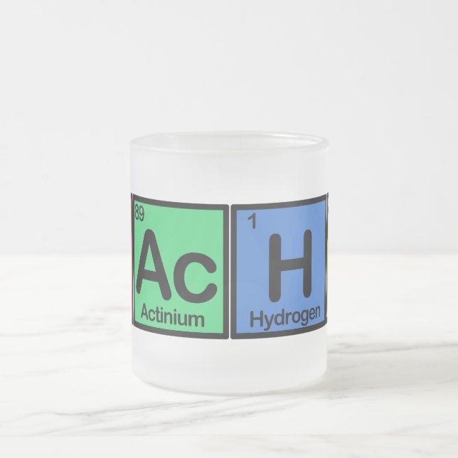 Lehrer gemacht von den Elementfarben Mattglastasse (Mittel)