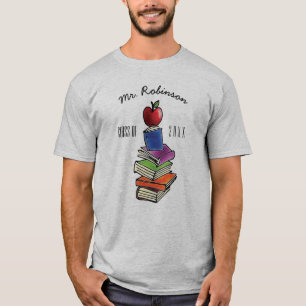 Lehrer-Geschenk von der Klasse Apple mit T-Shirt