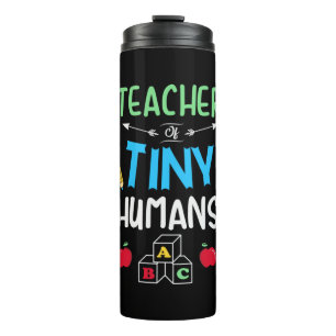 Lehrer Geschenklehrer Tiny Humans Thermosbecher