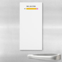Lehrer Gift Bleistift vom Schreibtisch