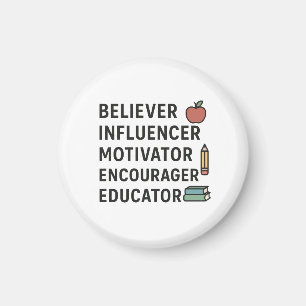 LEHRER Gläubiger Influencer Motivator Ermutiger Magnet