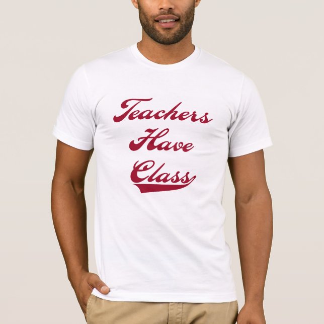 Lehrer haben Klassen-Rot T-Shirt (Vorderseite)
