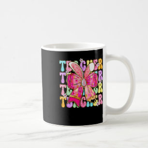 Lehrer-Häschen Koketten Schleife Bleistift Häschen Kaffeetasse