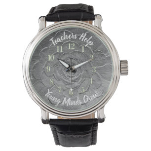 Lehrer helfen Minds, elegante Klasse zu wachsen Vi Armbanduhr