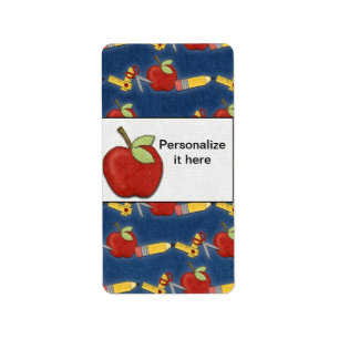 Lehrer Hershey Nuggets Süßigkeitenverpackungsetike Adressaufkleber