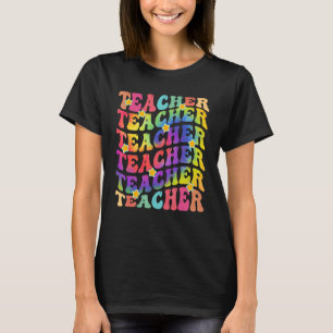 Lehrer Inspirationsfarbige Grundschule T T-Shirt