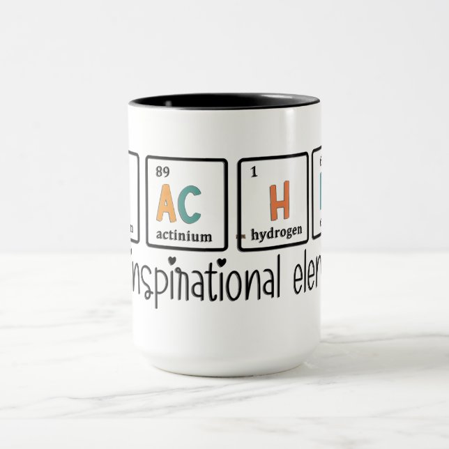 Lehrer Inspirierendes Element Tasse (Zentrum)