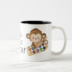 Lehrer-Kaffee-Tasse der Welt bestste Zweifarbige Tasse