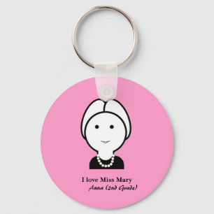 Lehrer Keychain2 (personifizieren Sie) Schlüsselanhänger