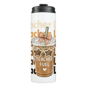 Lehrer-Kraft-Eiskaffee Lehrer-Leben Thermosbecher