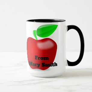 Lehrer-kundenspezifisches Schwarzes 15 Unze-Tasse Tasse