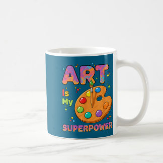 Lehrer - Kunst ist mein Superwer-Kunstlehrer Zeich Kaffeetasse