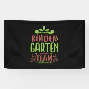 Lehrer Kunst Kindergarten Team Banner
