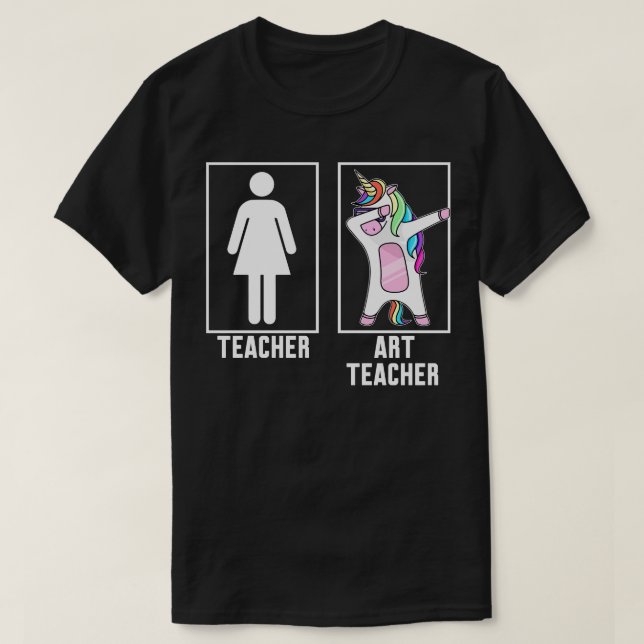 Lehrer / Kunstlehrer 1 T-Shirt (Design vorne)