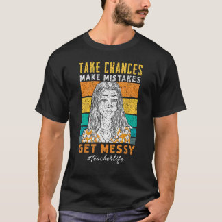Lehrer Lehrende Schüler in der Schule T-Shirt