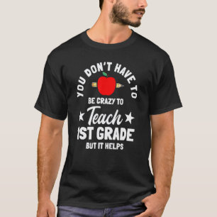 Lehrer Lehrerin Ausbilder/in Erzieher/in Schule Bi T-Shirt