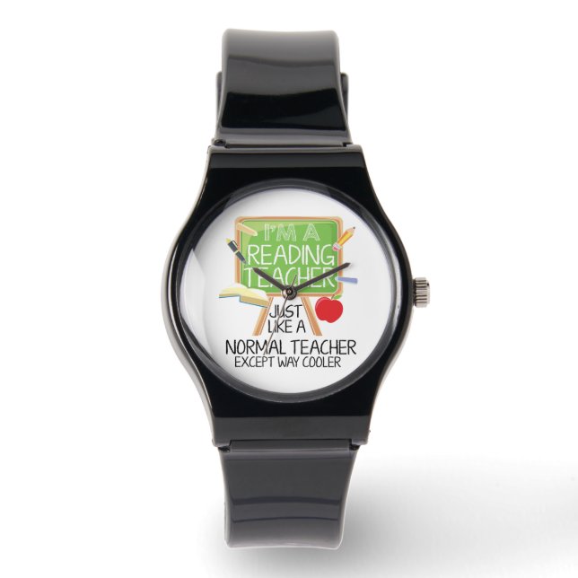 Lehrer lesen armbanduhr (Vorderseite)