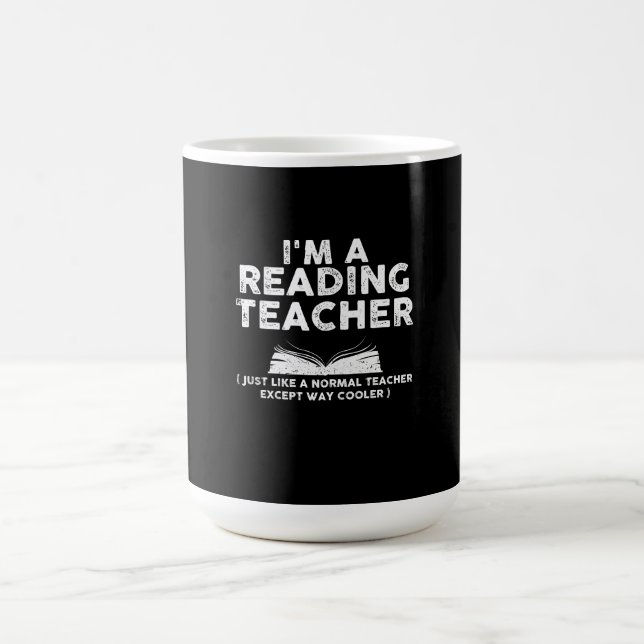 Lehrer lesen - Ich bin Leselehrer Kaffeetasse (Mittel)
