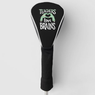 Lehrer Liebe bricht Halloween Thirt Kostüm Golf Headcover