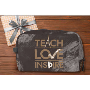 Lehrer Liebe Inspiriert Lehrer Inspiration Waschbeutel