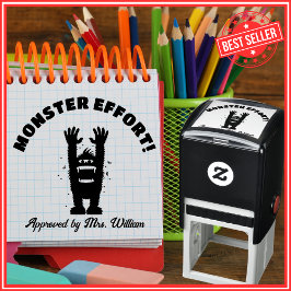 Lehrer loben die Förderung einer guten Arbeit Permastempel