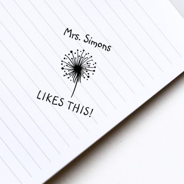 Lehrer mag es, wenn es Lüster belohnt Gummistempel (Von Creator hochgeladen)