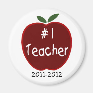 Lehrer-Magnet, mit Widmung Magnet