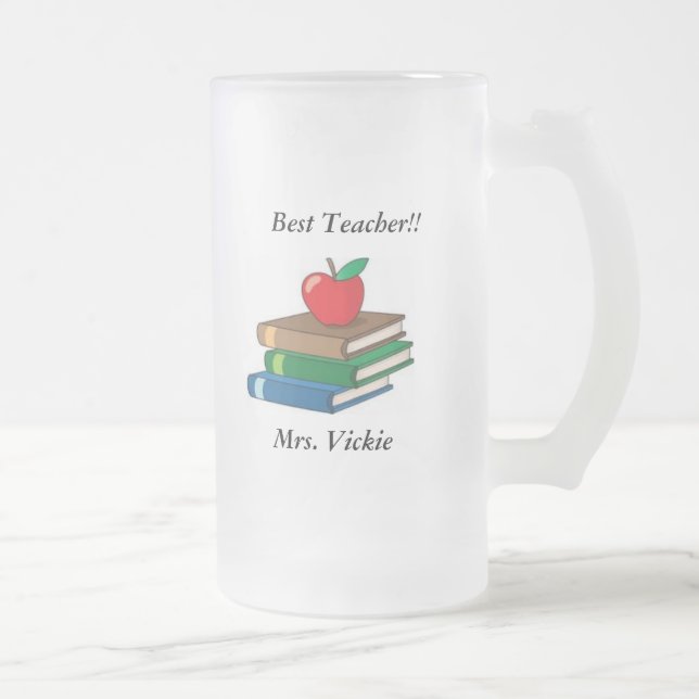 Lehrer-mattierte Tasse (Rechts)