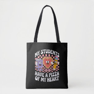 Lehrer Meine Schüler haben eine Pizza von meinem H Tasche
