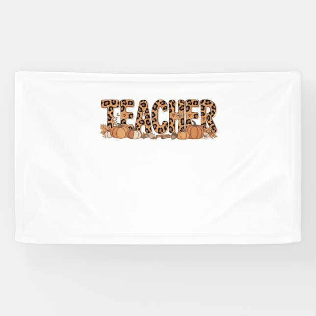 Lehrer Oversized T - Shirt Banner (Horizontal)