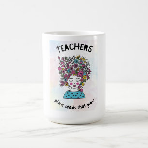 Lehrer Pflanze Samen Lehrer Vielen Dank Kaffeetasse
