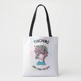 Lehrer Pflanze Samen Lehrer Vielen Dank Tasche