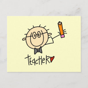 Lehrer Postkarte