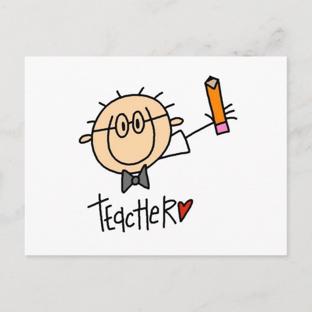 Lehrer Postkarte (Vorderseite)