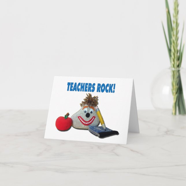 Lehrer Rock! Whitepaper Karte (Vorderseite)