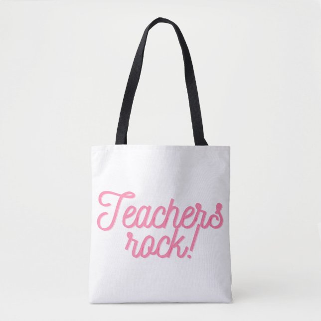 Lehrer rocken! tasche (Vorderseite)