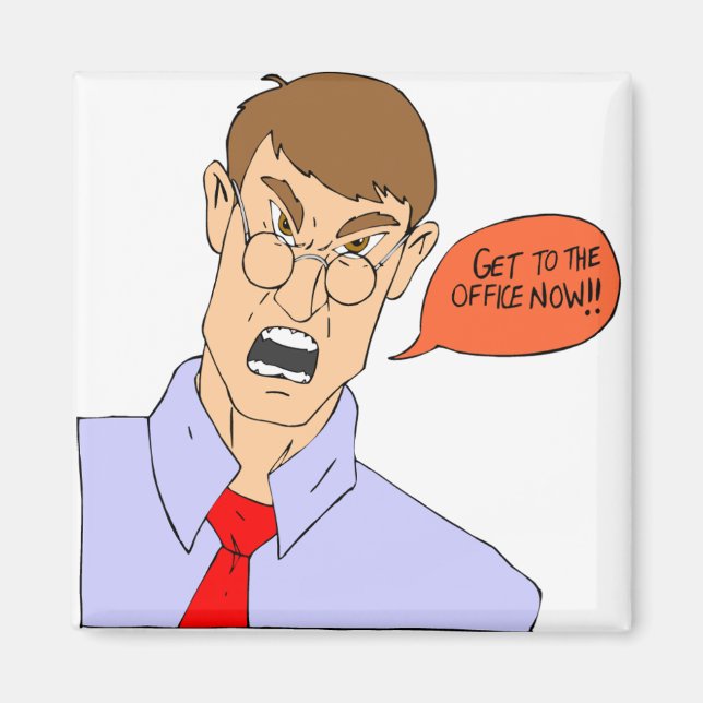 Lehrer schreien magnet (Vorne)