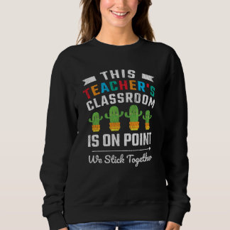 Lehrer-Schule Matching Lehrer Klassenzimmer Schüle Sweatshirt