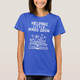 Lehrer-Shirt 'Kleine Köpfe wachsen lassen' T-Shirt