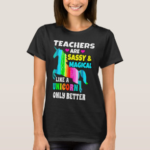 Lehrer sind einfach und magisch, nur wie ein Einho T-Shirt