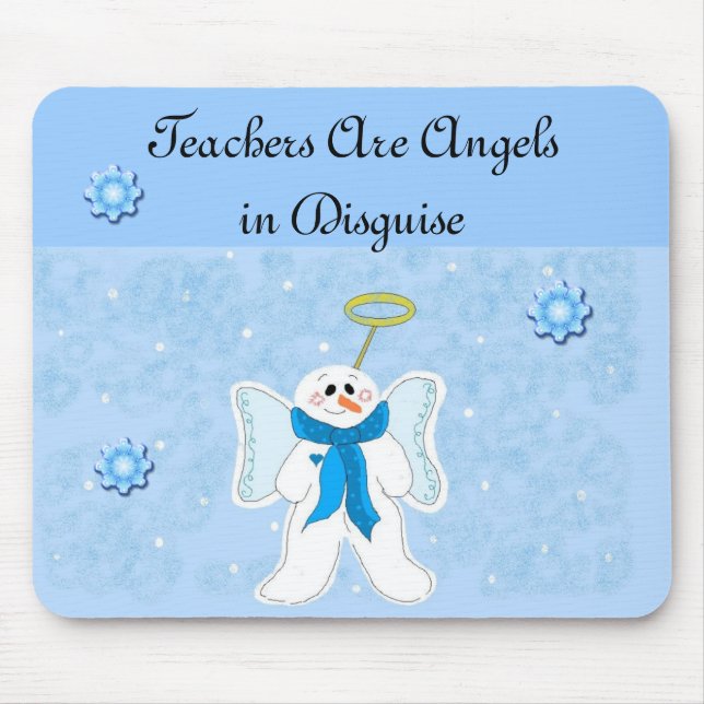Lehrer sind Engel... Mousepad (Vorne)