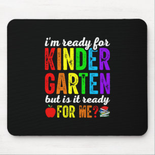 Lehrer sind für den Kindergarten bereit Mousepad