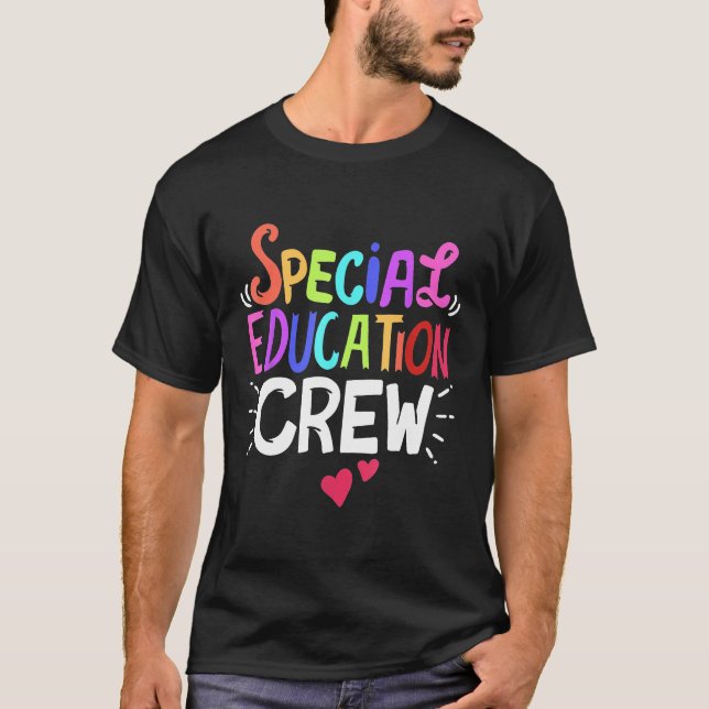 Lehrer - SPED Lehrer Besondere Bildung Crew T-Shirt (Vorderseite)