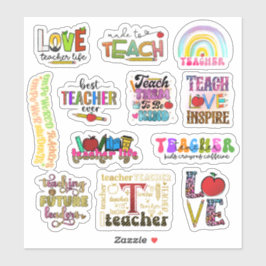 Lehrer-Sticker Aufkleber