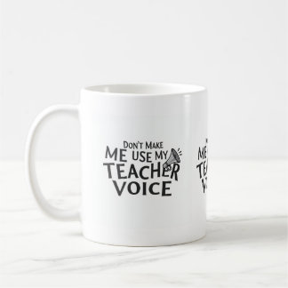 Lehrer-Stimmen-Tasse Kaffeetasse