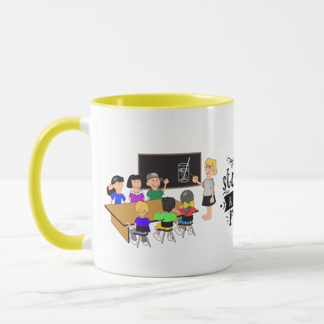 Lehrer Superhelden Meine Schüler sind der Grund Tasse (Links)