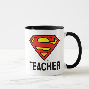 Lehrer Superman S-Shield Superman-Logo Tasse