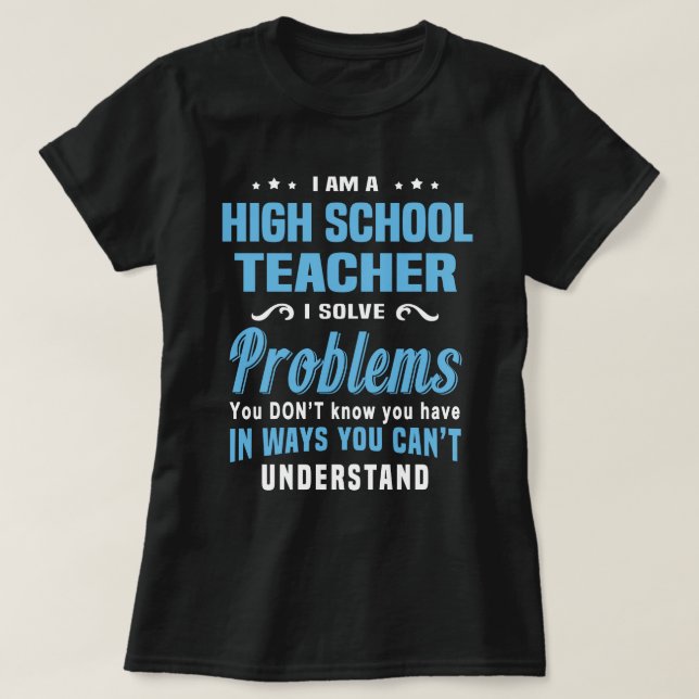 Lehrer T-Shirt (Design vorne)